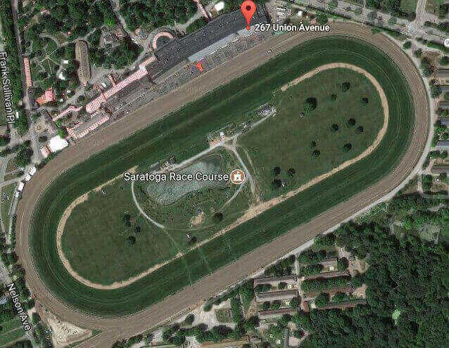 Saratoga Race Course Track