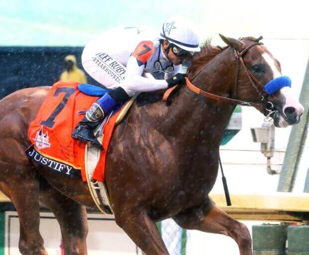 Justify Journey to Belmont Stakes Race