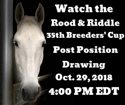 Watch the 35th Post Position Drawing LIVE