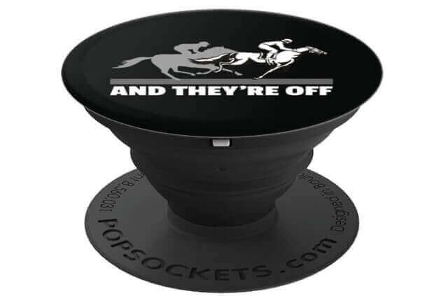 And Theyre Off Horse Racing - PopSockets for Phones