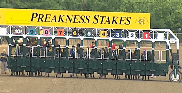 Preakness Stakes Starting Gate