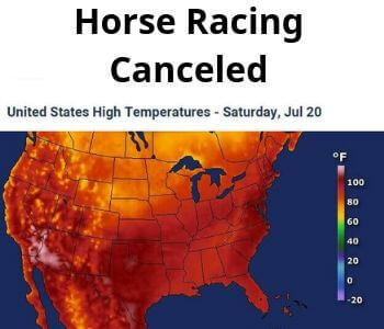 Horse Racing Cancelled